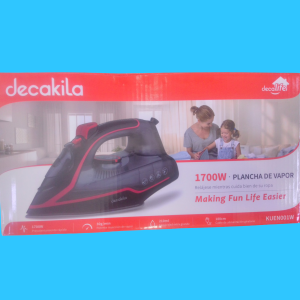 PLANCHA DE VAPOR. MARCA DECAKILA.