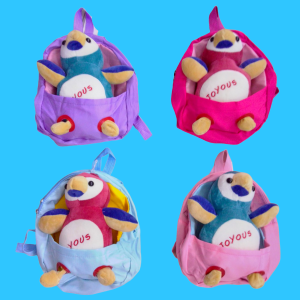 MOCHILAS DE PELUCHE.