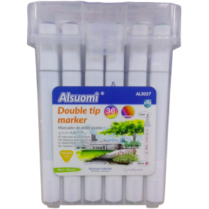 SET DE MARCADORES DE COLORES. MARCA ALSUOMI.