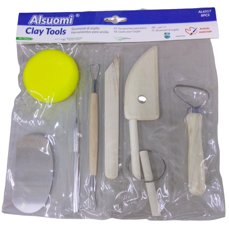 SET DE HERRAMIENTAS PARA ARCILLA.