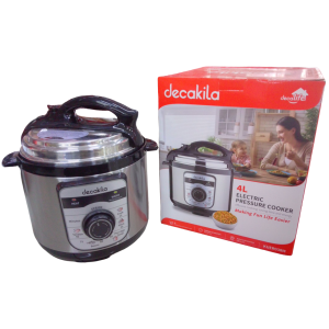 Olla de presión eléctrica de 4 ltr. Marca DECAKILA.
