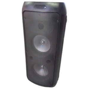 Parlante portátil y recargable. Marca SOYI.