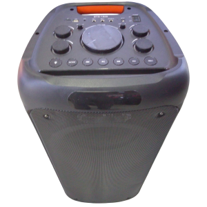 Parlante portátil recargable. Marca BRODU.