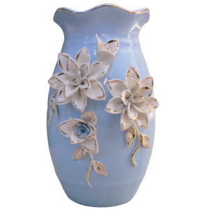 Jarrón de porcelana.