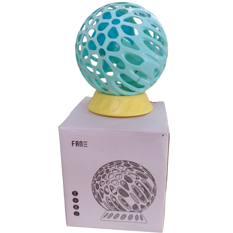 Mini abanicos esféricos.