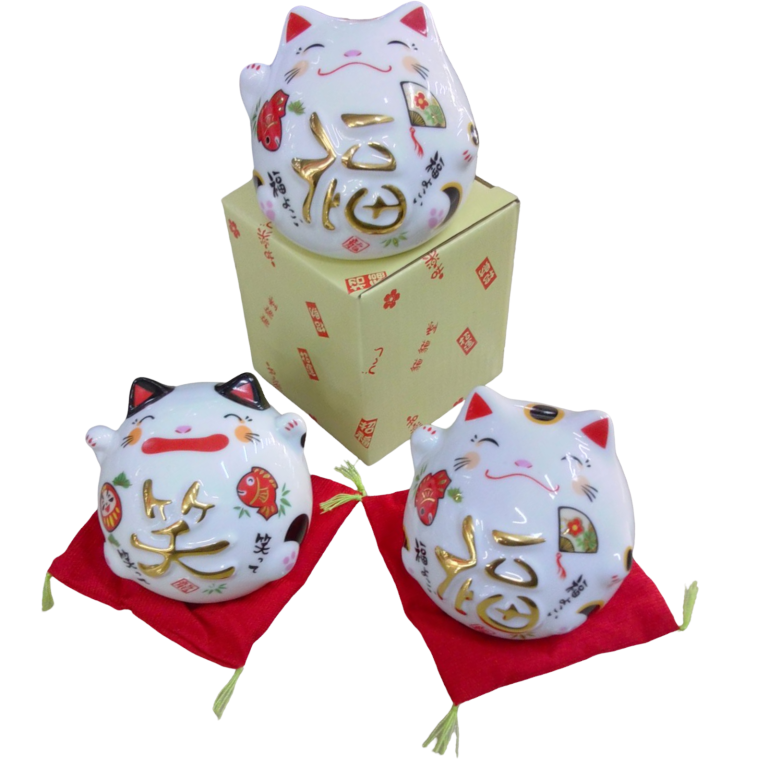 Adornos de decoración gato.