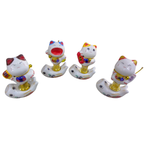 Adornos de decoración de cerámica.