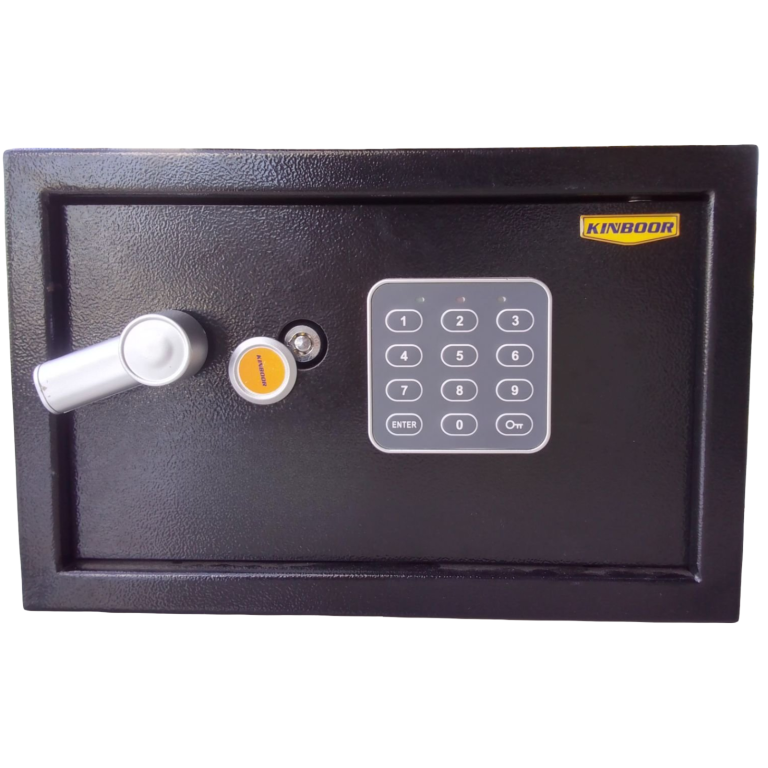 Caja fuerte de metal de combinación. Marca KINBOOR.