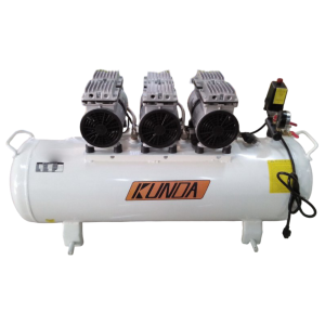 Compresor de aire de 3 motores. Marca KUNDA.