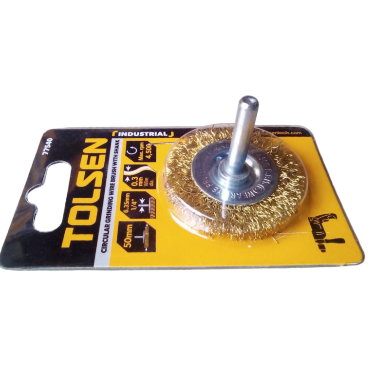 Cepillo plano para taladro. Marca TOLSEN.