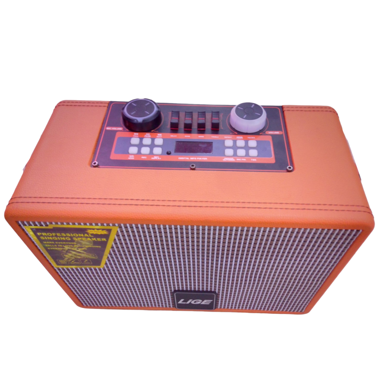 Parlante portátil recargable. Marca LIGE