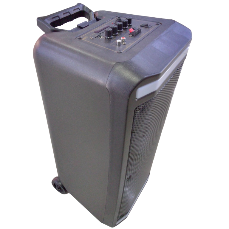 Parlante recargable y portátil. Marca SOYi.