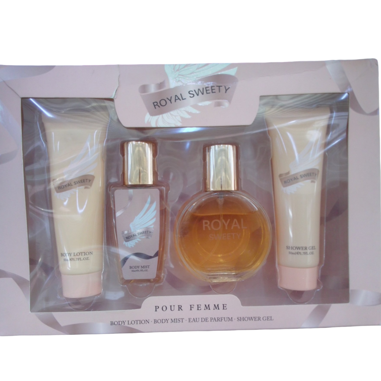 Set de perfumes para damas. ROYAL SWEETY.