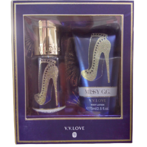 Set de loción y perfume para damas. MISSY G.G.