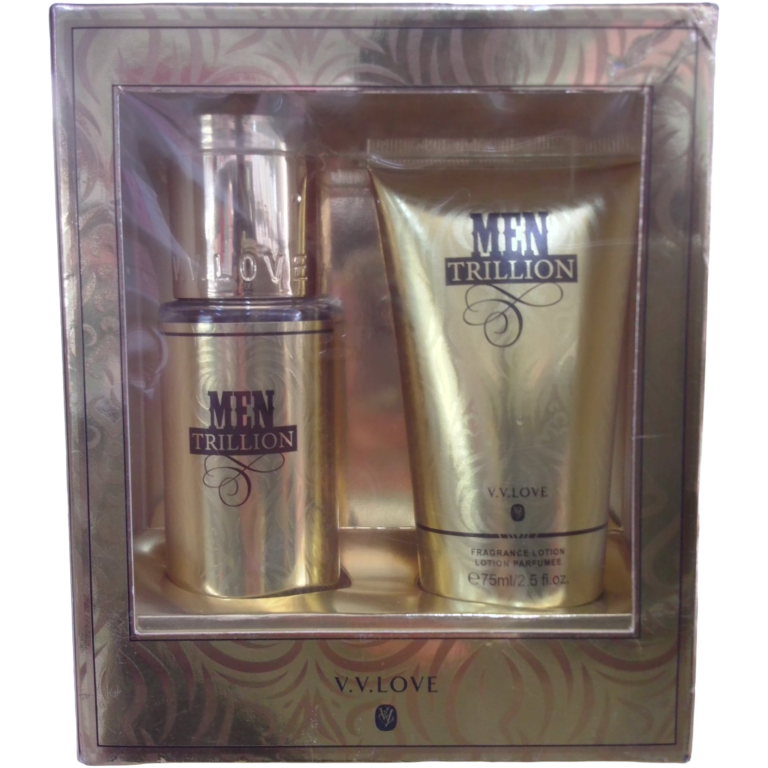 Set loción y colonia para caballeros. MEN TRILLION.