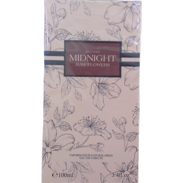 Perfume para damas. MIDNIGHT RAW FLOWER.