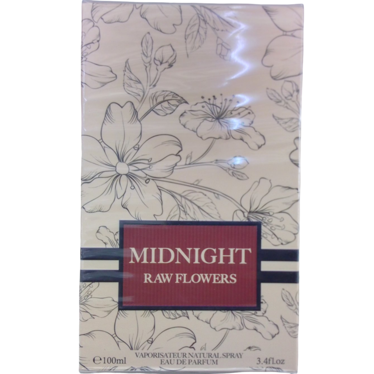 Perfume para damas. MIDNIGHT RAW FLOWER.