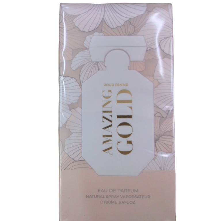 Perfume para damas. AMAZING GOLD.