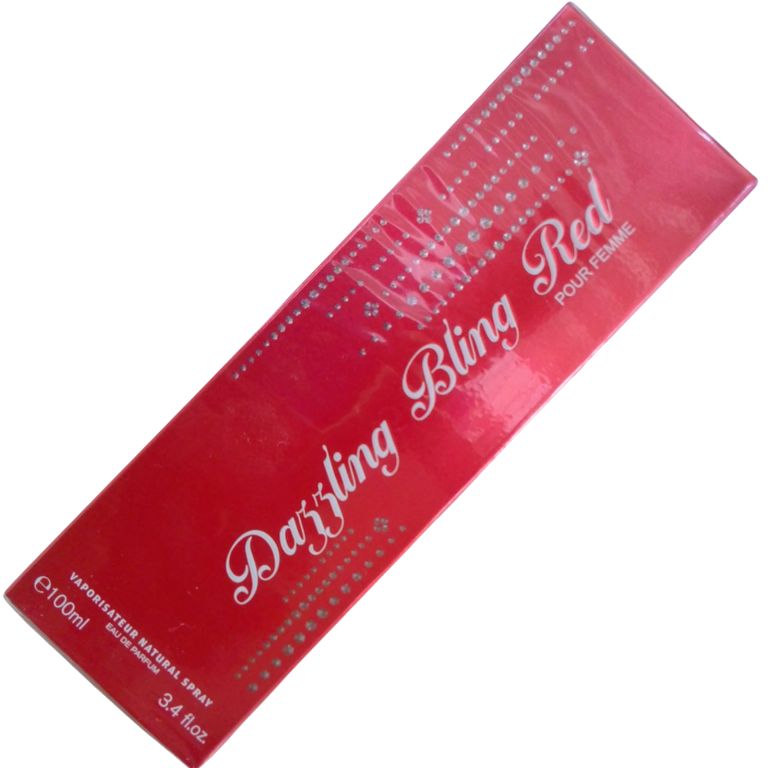 Perfume para damas. DAZZLING BLING RED.