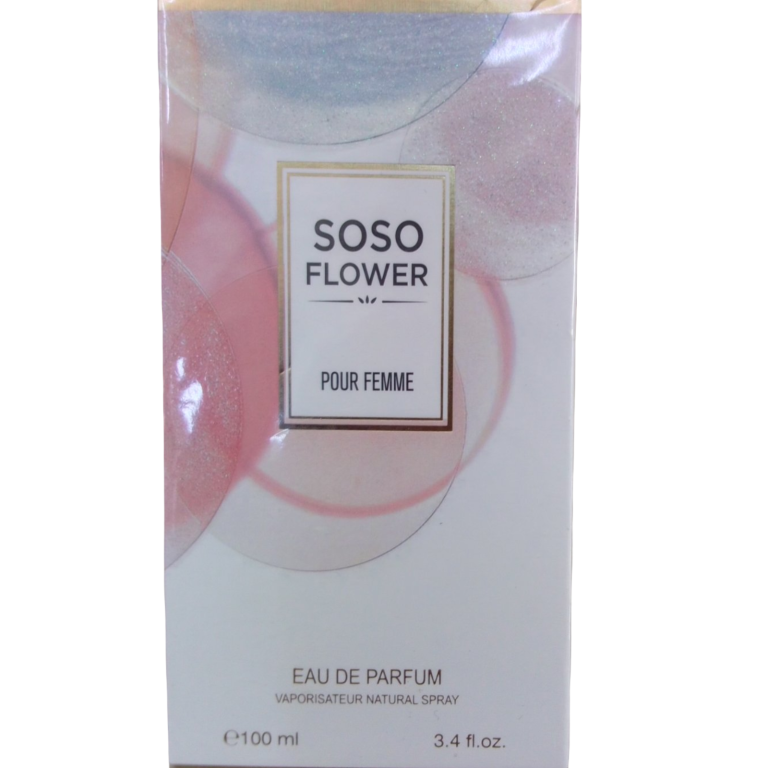 Perfume para damas. SOSO FLOWER.