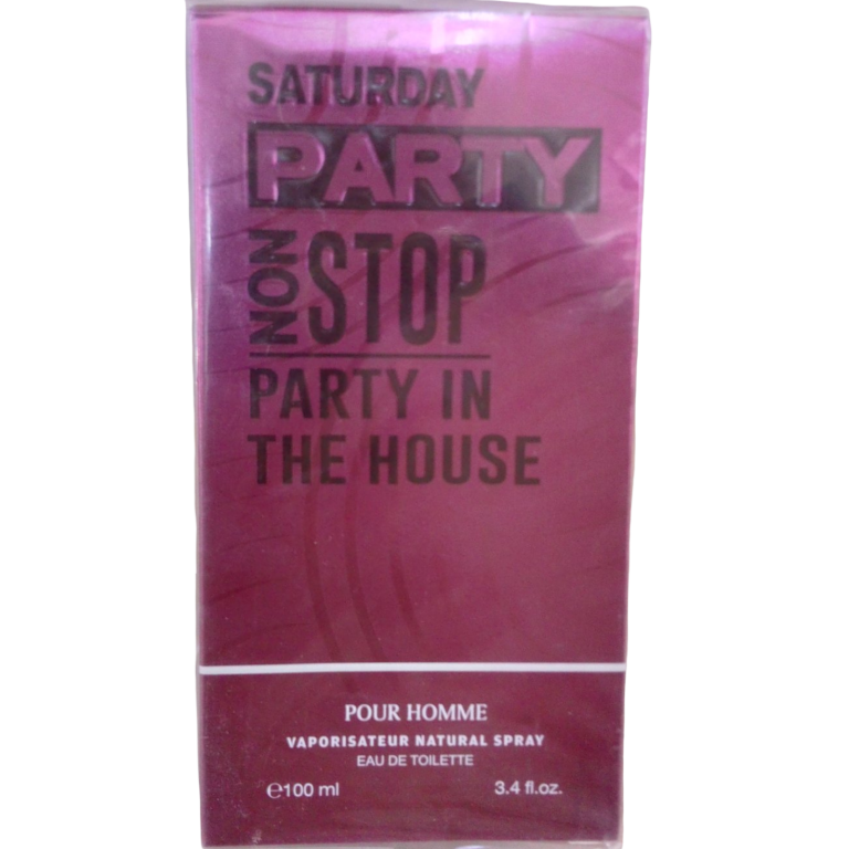 Perfume para damas. SATURDAY NON STOP PARTY IN THE HOUSE.