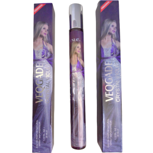 Perfume para damas 35 ml. VEQGADE CRISTAL VIOLET.