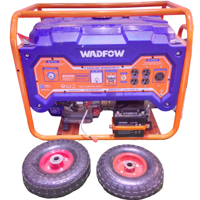 Generador de electricidad de gasolina. Marca WADFOW.
