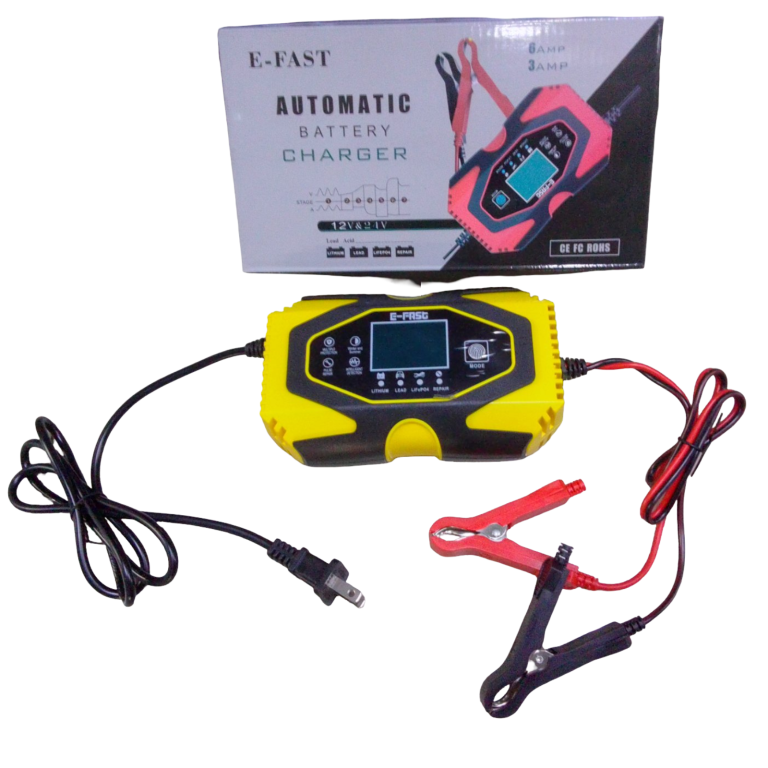 Cargador para baterias. Marca E-FAST.