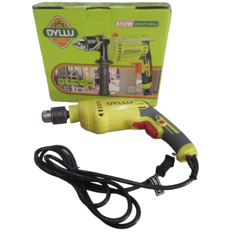 Taladro manual con cable.