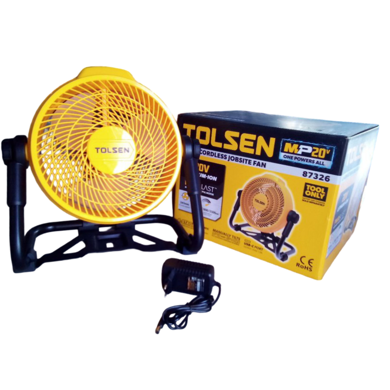 Abanico inalámbrico. Marca TOLSEN.