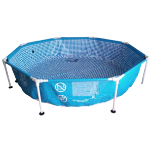 Piscina octagonal. Marca INTEX.