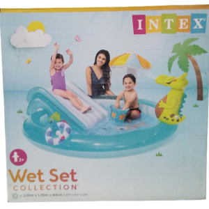 Piscina redonda de aire. Marca INTEX.