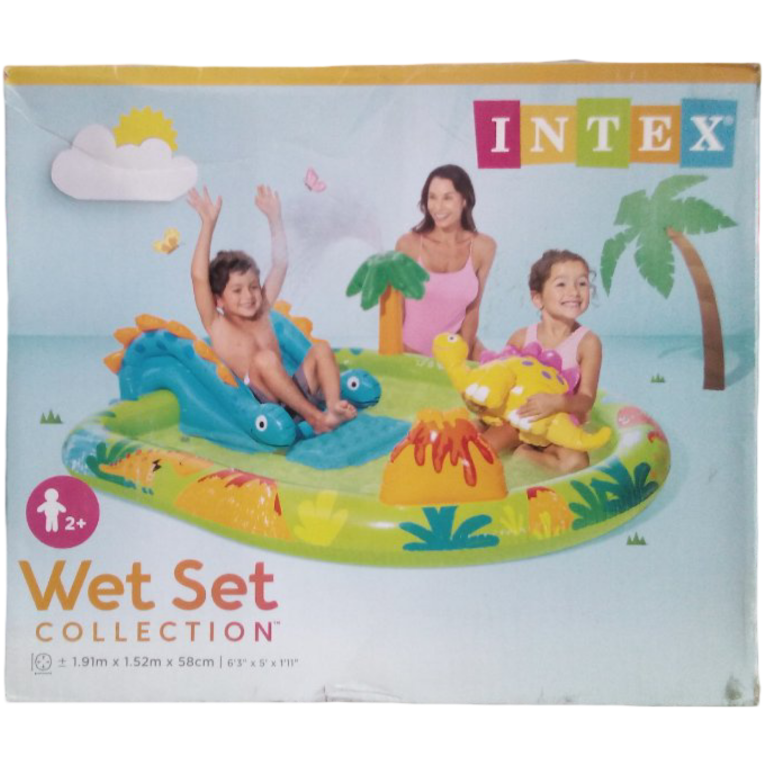 Piscina inflable de aire. Marca INTEX.