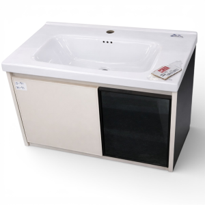 Lavamanos con gabinete de baño