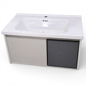 Lavamanos con gabinete de baño