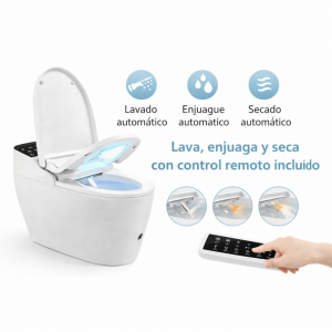 Inodoro Inteligente Automático con Control Remoto