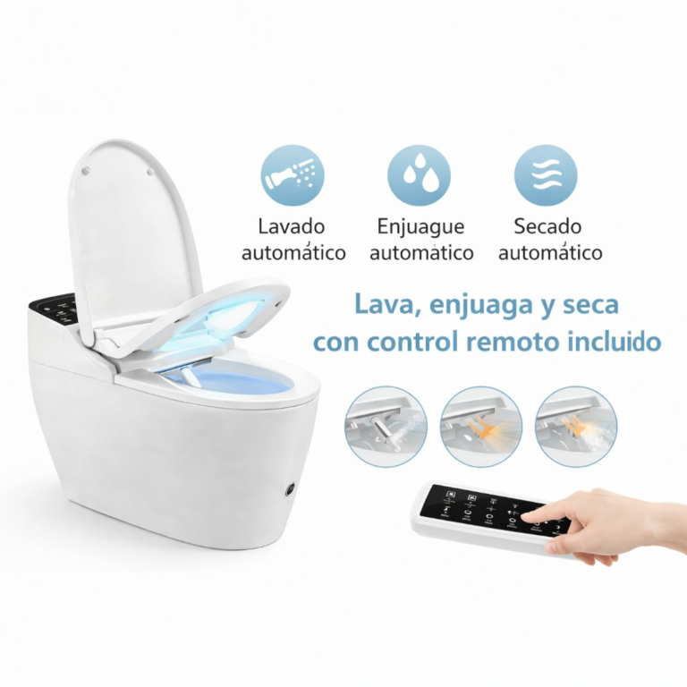 Inodoro Inteligente Automático con Control Remoto