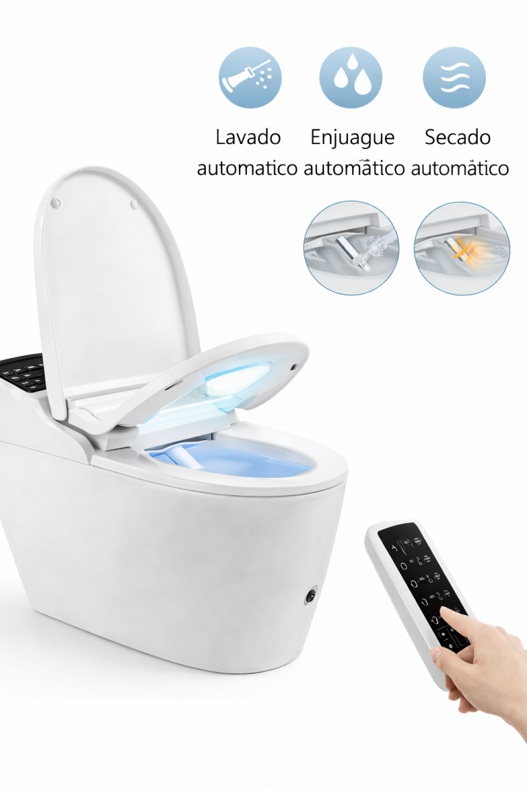 Inodoro Inteligente Automático con Control Remoto