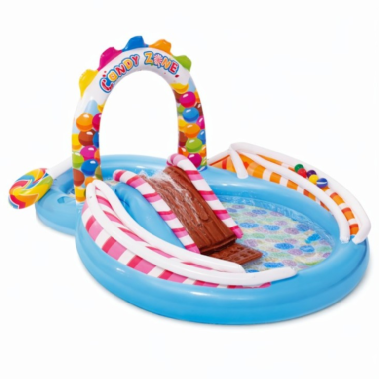 Piscina Inflable Candy Splash con Tobogán