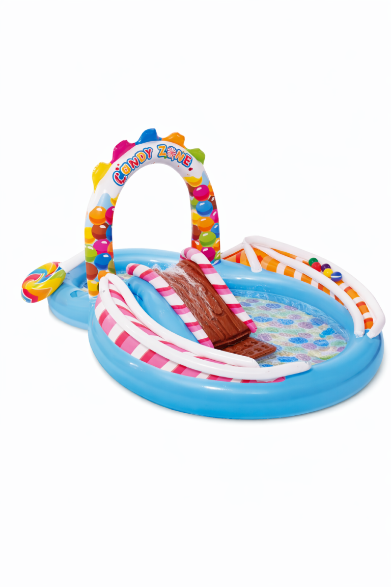 Piscina Inflable Candy Splash con Tobogán