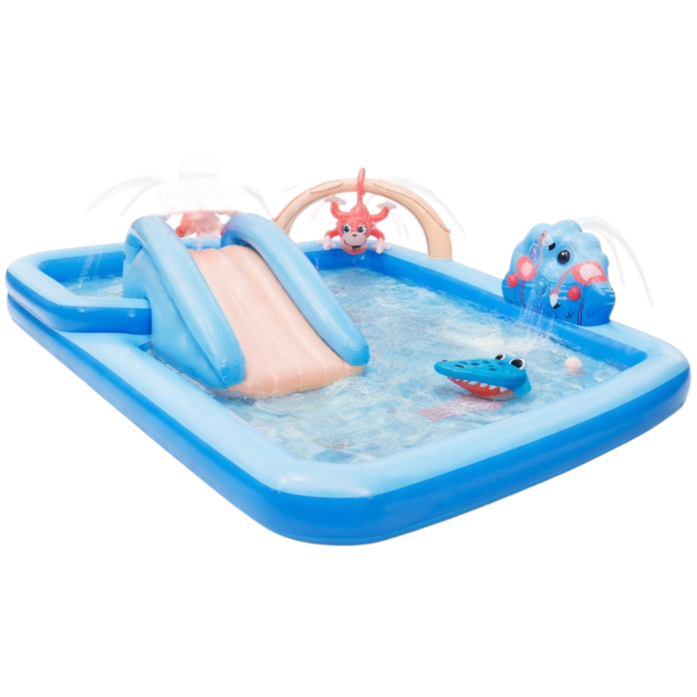 Piscina Inflable Infantil Aqua Play con Tobogán