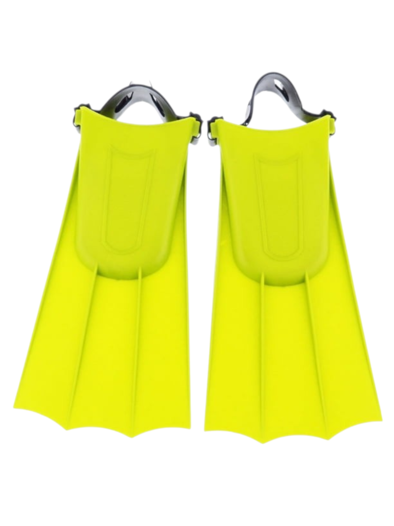 Aletas cortas de natación o buceo,