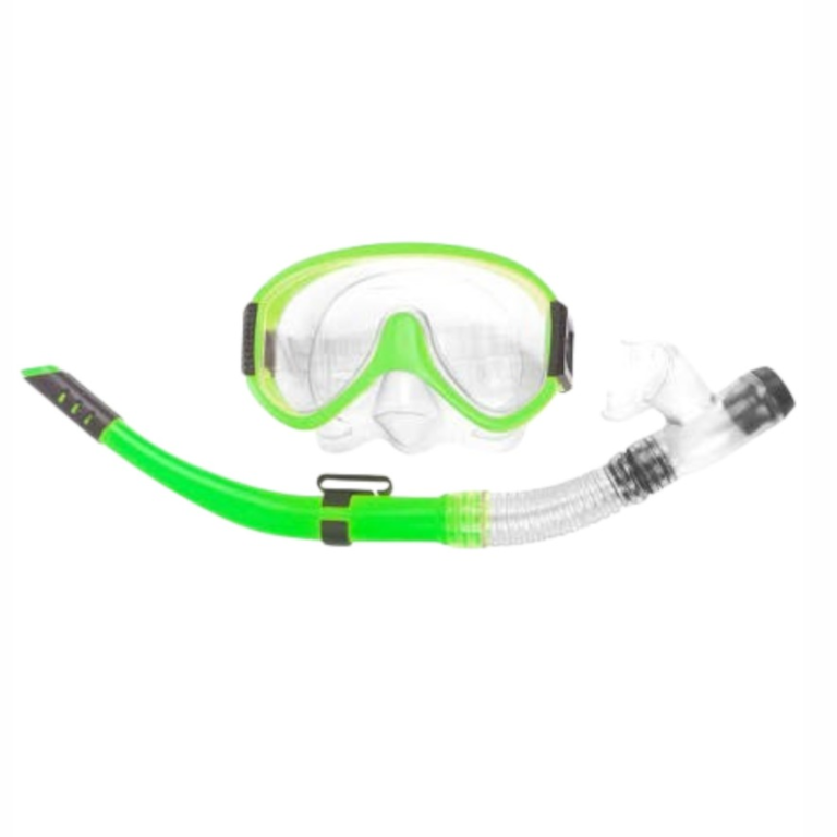 set de máscara y esnórquel SwimWays Expedition,