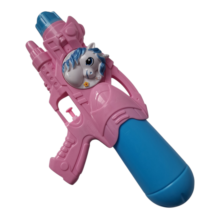 Pistola de agua unicornio