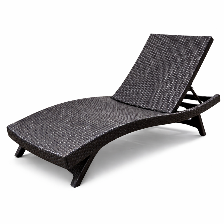 Silla Tumbona de Ratán Sintético