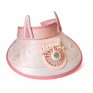 Visera Solar con Ventilador Recargable