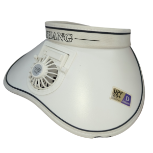 Visera Protectora Solar blanca Ajustable
