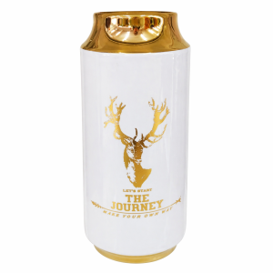 Jarrón Marfil Floral Premium