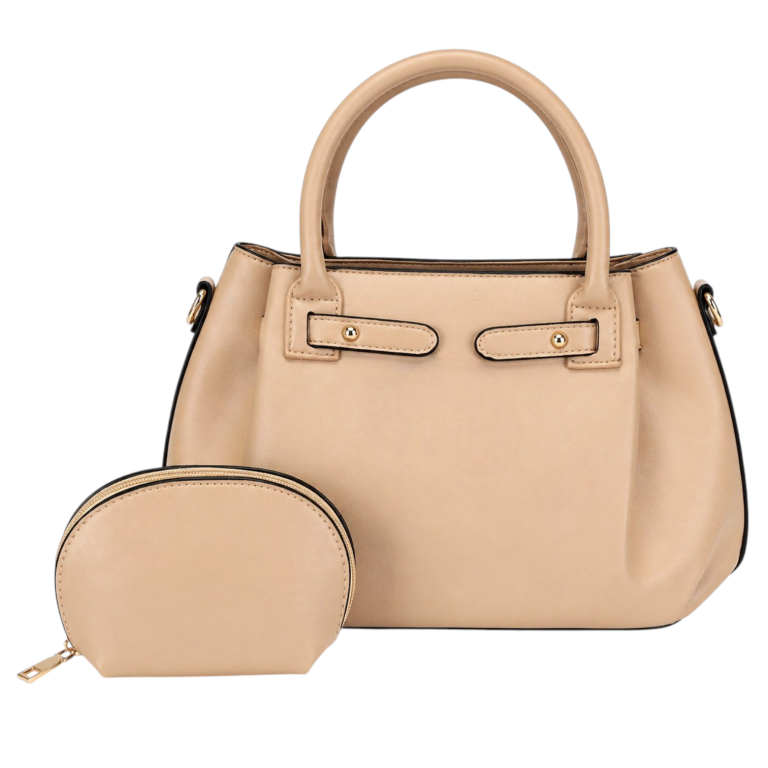 Cartera Elegance Nude 2 en 1