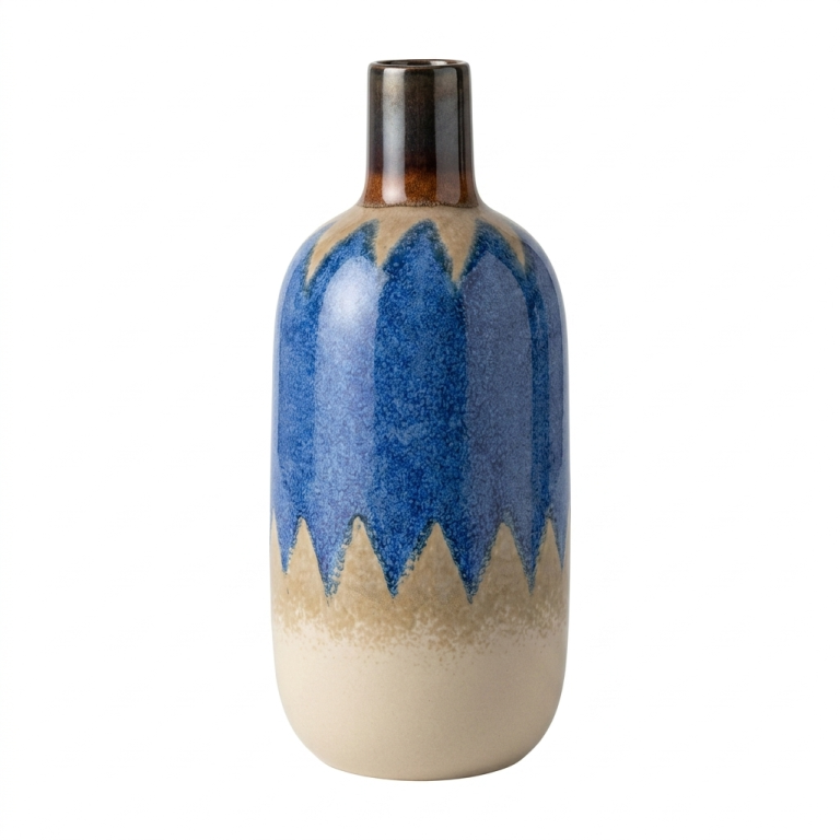 Jarrón Azul Océano Degradé